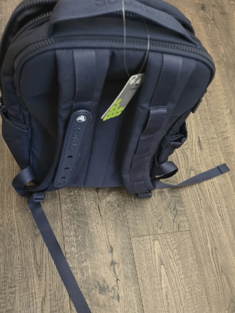 CROCS Slate Blue Molded Backpack with Vent Holes - Picture 9 of 12